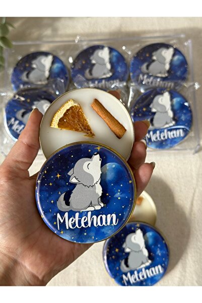 Baykuş Craft Mimarlık Kabartmalı 3 Boyutlu İsimli Yeni doğan Bebek Mevlid Hed...