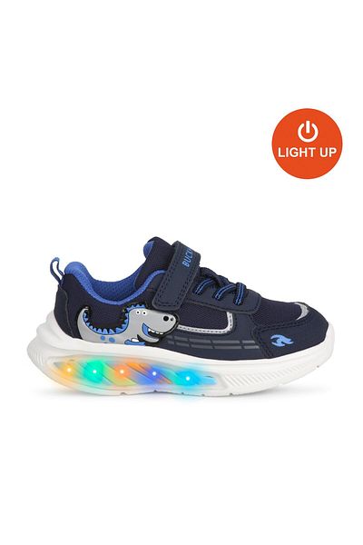BUCKHEAD Children's Lighted Leather Daily Shoes Buck3043 Rex