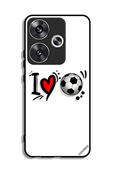 Covernex غطاء حماية لهاتف Xiaomi Poco F6 5G - أحب كرة القدم