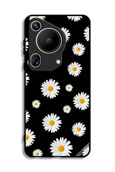 Covernex غطاء حماية فائق لهاتف هواوي بيورا 70 بنقشة زهور الشمس الصغيرة