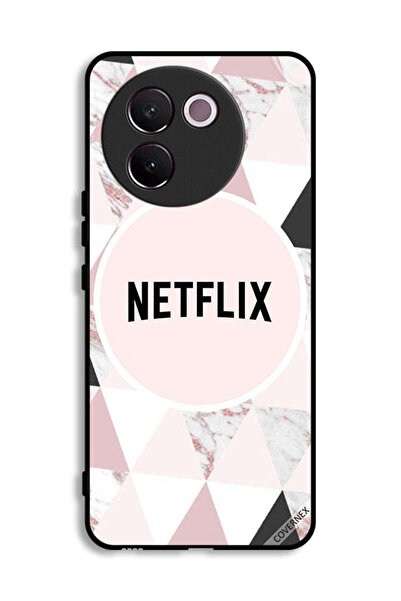 Covernex غطاء حماية Vivo V30e 5G مع خلفية Netflix