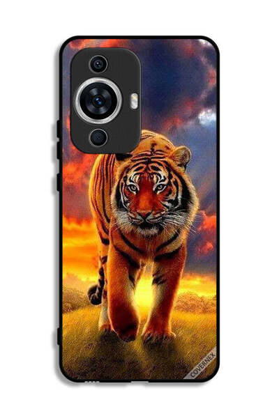 Covernex غطاء حماية لهاتف هواوي نوفا 12 لايت بتصميم الفهد المتحرك