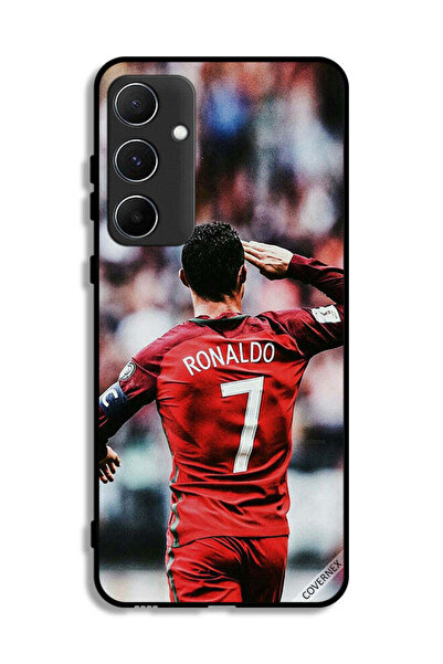 Covernex غطاء حماية لهاتف سامسونج جالاكسي A55 5G بطبعة تحية رونالدو للجمهور