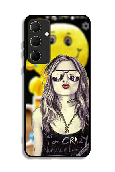 Covernex غطاء حماية لهاتف Samsung Galaxy A35 5G نعم أنا مجنون، العادي ممل