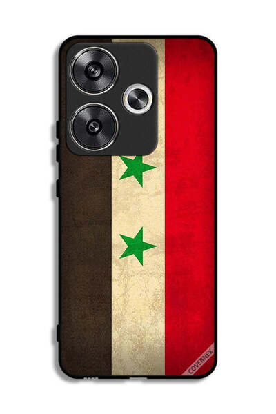 Covernex غطاء حماية لهاتف شاومي ريدمي توربو 3 5G بعلم سوريا
