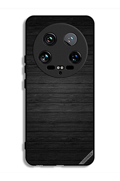 Covernex غطاء حماية لجهاز شاومي 14 ألترا بنمط خشبي داكن