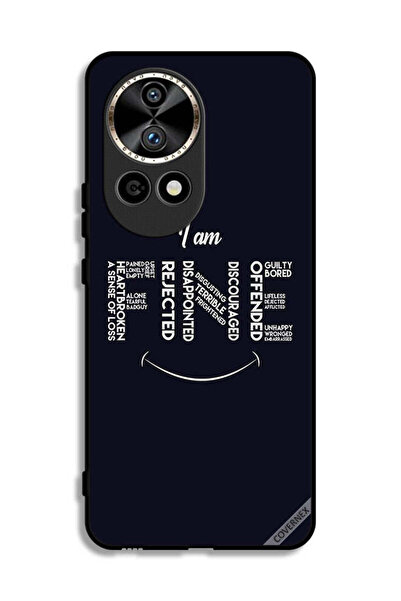 Covernex غطاء حماية لهاتف هواوي نوفا 12 برو 5G، بخط عربي: أنا بخير