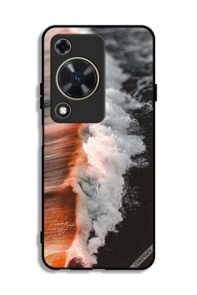 Covernex غطاء حماية لهاتف هواوي إنجوي 70 بتصميم موجة مياه البحر