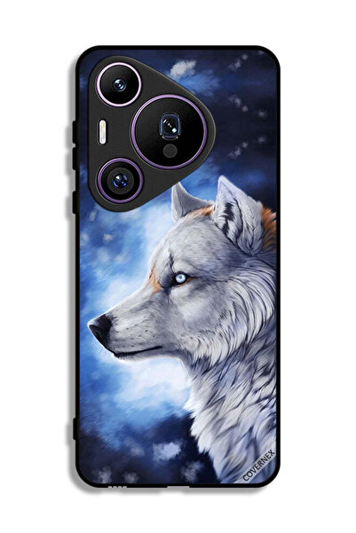Covernex غطاء حماية هواوي بيورا 70 برو بتصميم رسمة الذئب