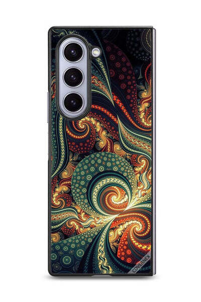 Covernex غطاء حماية لهاتف سامسونج جالاكسي زد فولد 6 بنمط ماندالا العتيق