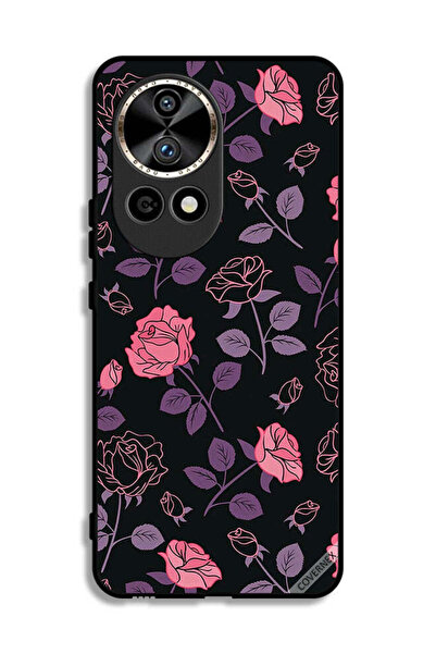 Covernex غطاء حماية لهاتف هواوي نوفا 12 ألترا 5G، ورود قوطية باستيل