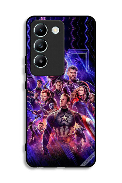 Covernex غطاء حماية لهاتف Vivo Y100 4G بخلفية Avengers Endgame