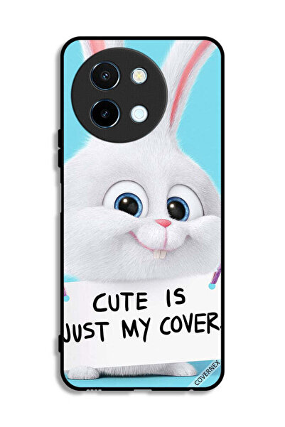 Covernex غطاء حماية لهاتف Vivo Y38 5G، أرنب لطيف، هذا هو غلافي فقط