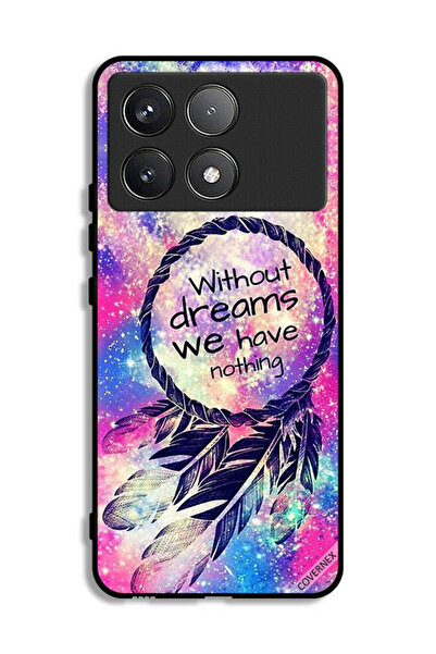 Covernex غطاء حماية لهاتف Xiaomi Poco F6 Pro بدون أحلام ليس لدينا شيء