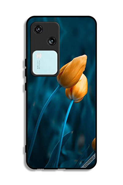 Covernex Vivo V30 5G Protective Case Cover Two Cute Flowers