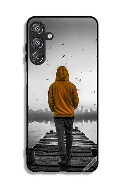 Covernex غطاء حماية لهاتف سامسونج جالاكسي M15 5G - فتى حزين يمشي