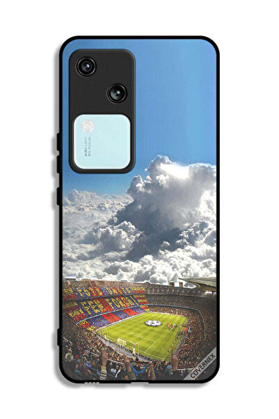 Covernex غطاء حماية لهاتف Vivo V30 5G بتصميم ملعب كرة قدم