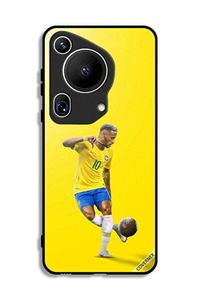 Covernex غطاء حماية فائق لهاتف هواوي بيورا 70 بتصميم نيمار مع كرة قدم