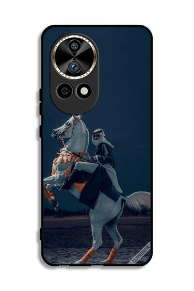 Covernex غطاء حماية لهاتف هواوي نوفا 12 برو 5G - شاب على حصان