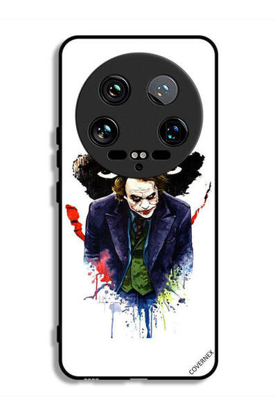 Covernex غطاء حماية فائق لهاتف شاومي 14 بتصميم مشبك فني مرسوم عليه جوكر