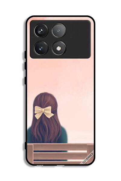 Covernex غطاء حماية لهاتف شاومي بوكو F6 برو - فتاة لطيفة