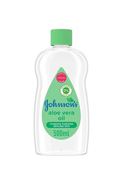 Johnson's Baby Aloe Vera Oil, Instantly Hydrates Delicate Skin