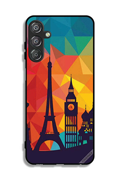 Covernex غطاء حماية لهاتف سامسونج جالاكسي F15 5G بنمط باريس الملون