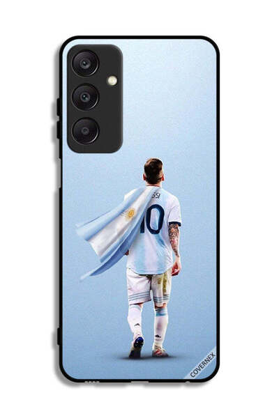Covernex غطاء حماية لهاتف سامسونج جالاكسي A25 5G بطبعة ليو ميسي سوبر مان