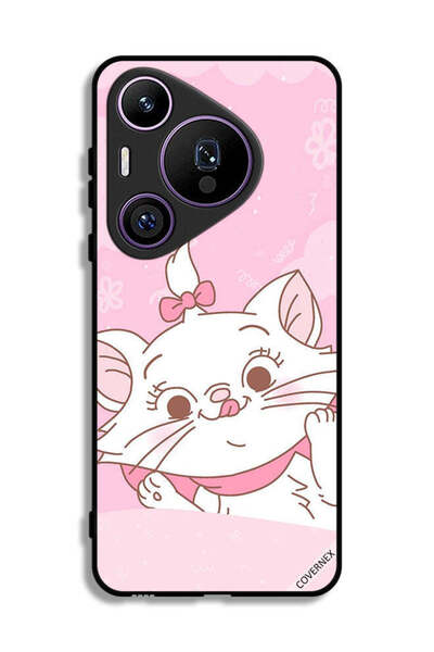 Covernex غطاء حماية هواوي بيورا 70 برو بتصميم قطة