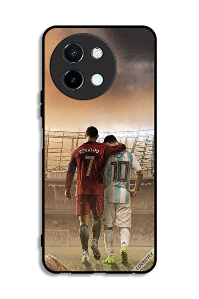 Covernex غطاء حماية لهاتف Vivo Y38 5G لميسي وكريستيانو رونالدو
