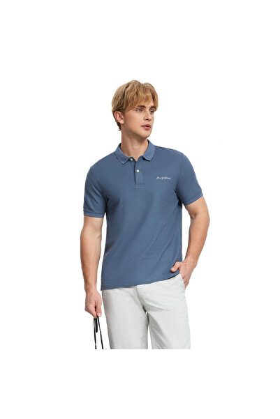 Giordano Men's Tapered Fit Knit Pique Solid Polo