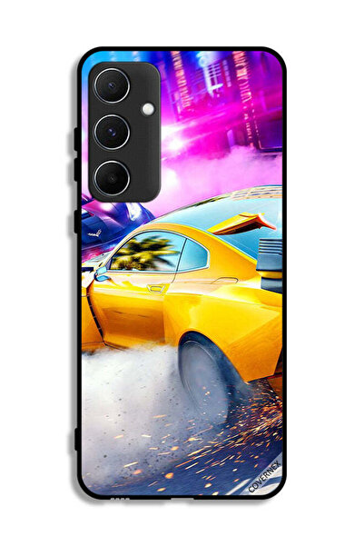 Covernex غطاء حماية لهاتف سامسونج جالاكسي A55 5G بتصميم سيارة سباق