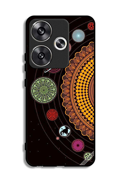 Covernex غطاء حماية شاومي بوكو F6 5G بتصميم ماندالا للنظام الشمسي