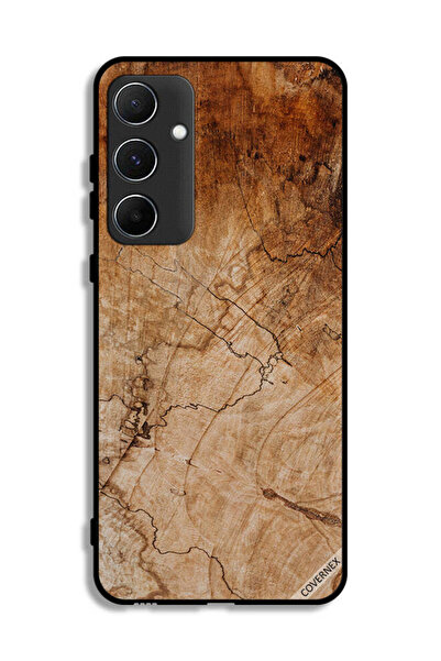 Covernex غطاء حماية لهاتف سامسونج جالاكسي A55 5G بنمط خشبي عتيق