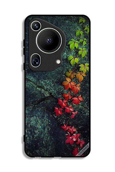 Covernex غطاء حماية فائق لهاتف هواوي بيورا 70 بأوراق جميلة