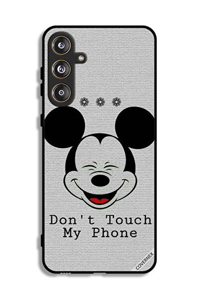 Covernex Samsung Galaxy F55 5G Protective Case Cover Don't Touch My Phone Mickey