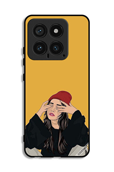 Covernex غطاء حماية لهاتف شاومي 14 برسومات فتاة حزينة