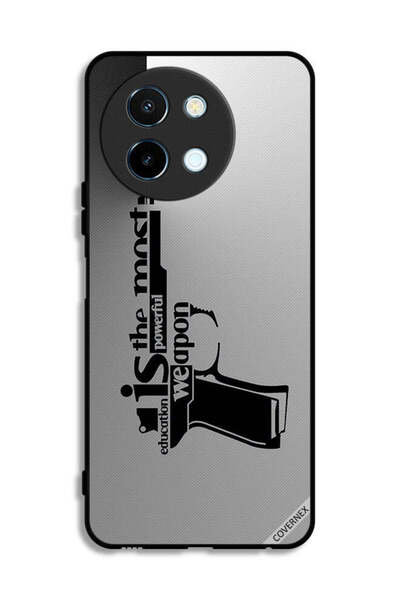Covernex Vivo Y38 5G Protective Case Cover Education Is The Most Powerful Weapon