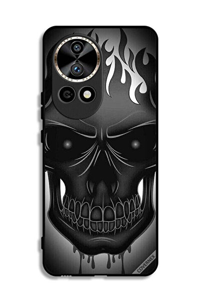 Covernex غطاء حماية لهاتف هواوي نوفا 12 ألترا 5G بتصميم جمجمة