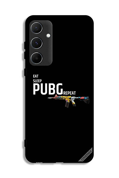 Covernex غطاء حماية لهاتف Samsung Galaxy A55 5G، Eat Sleep Pubg Repeat