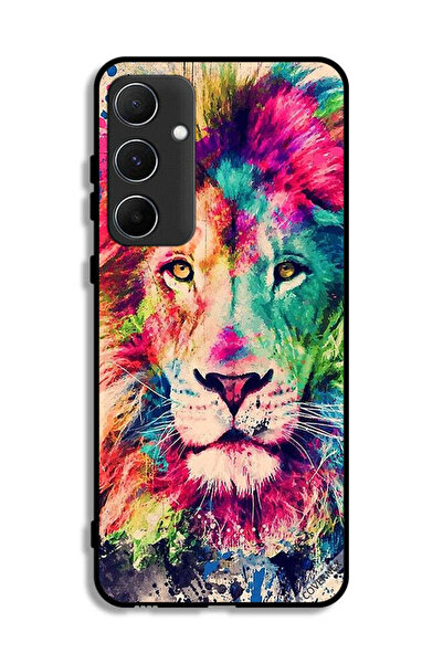 Covernex غطاء حماية لهاتف سامسونج جالاكسي A55 5G بطبعة أسد