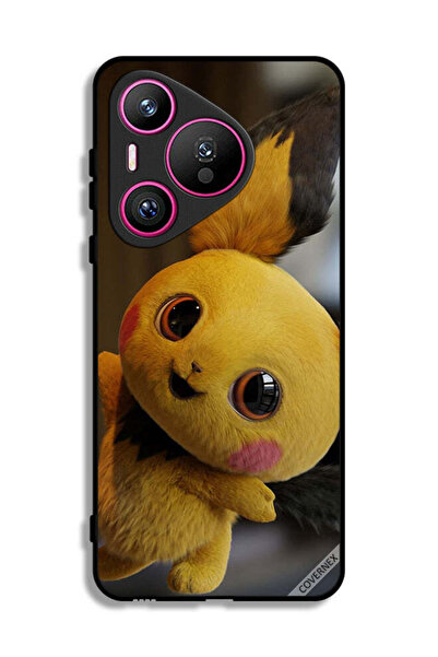 Covernex غطاء حماية لهاتف هواوي بيورا 70 بتصميم بيكاتشو