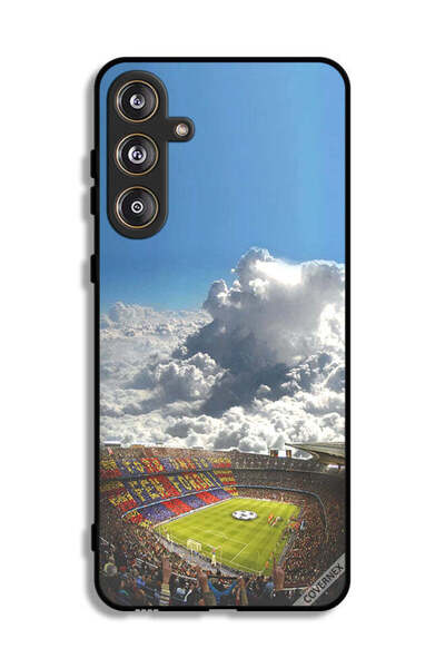 Covernex غطاء حماية لهاتف سامسونج جالاكسي M55 5G بتصميم ملعب كرة قدم