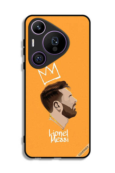 Covernex غطاء حماية لهاتف هواوي بيورا 70 برو - ليو ميسي الملك