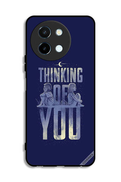 Covernex غطاء حماية لهاتف Vivo Y38 5G "أفكر فيك"