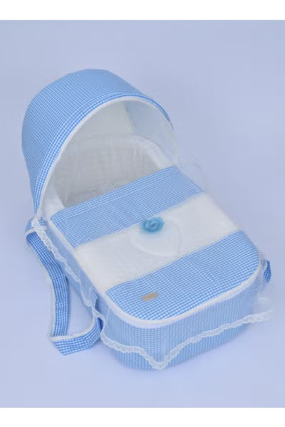 Fun Moment Foldable Portable Carry Baby Cot With Thick Cushioned Seat and High-Quality Material