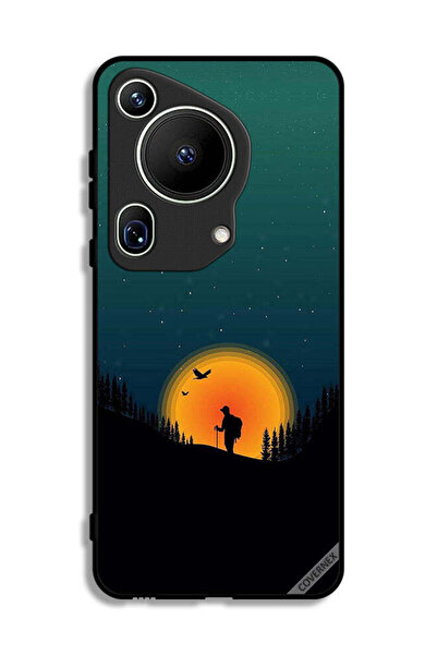 Covernex غطاء حماية لهاتف هواوي بيورا 70 ألترا برسومات مغامرات فنية