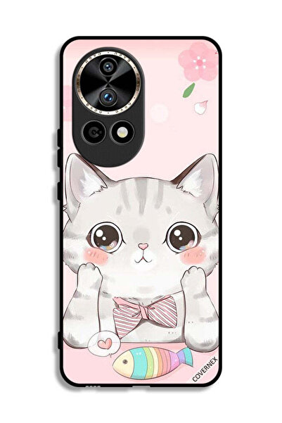 Covernex غطاء حماية لهاتف هواوي نوفا 12 برو 5G، سمكة القط