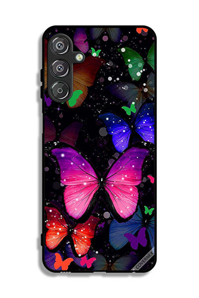 Covernex غطاء حماية لهاتف سامسونج جالاكسي F15 5G بنقشة الفراشات