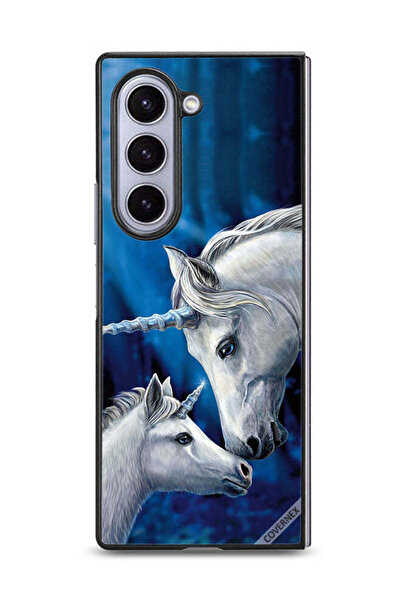 Covernex غطاء حماية لهاتف سامسونج جالاكسي زد فولد 6 - محب يونيكورن - طفل يوني...